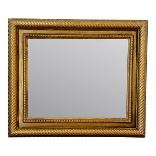 Ornate Gold Wood Picture Frame For Sale