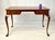 Late 20th Century Baker Furniture Chippendale Style Walnut Writing Desk For Sale - Image 16 of 18