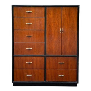 Late 20th Century Stanley Furniture Cherry Chifforobe For Sale