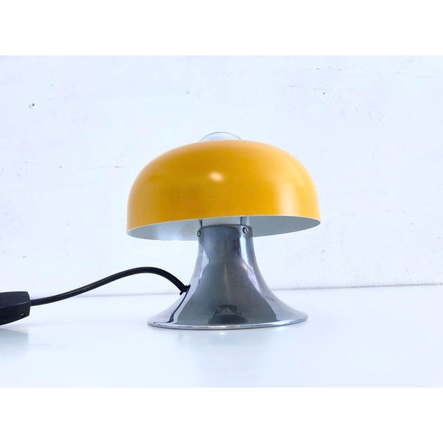 Metal Space Age Table Lamp, 1970s For Sale - Image 7 of 13