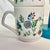 1970s Mid-Century Boho Chic Chinoiserie Flora Coffee Mugs on Tree - Set of 5. For Sale - Image 6 of 8