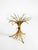Mid-Century Gilded Floral Side Table with Glass Top by Hans Kögl, 1960s For Sale - Image 6 of 18