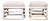 Pair of Blonde Pencil Reed Stools For Sale