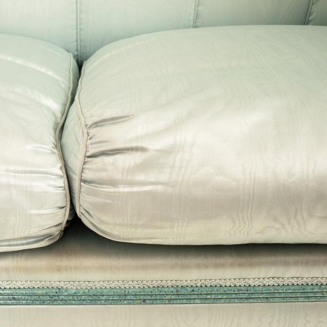 Moiré Silk Sofas from Style Arte, 1980s, Set of 2 For Sale - Image 15 of 18