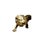 Brass Solid Brass Roaring Lion Sculpture For Sale - Image 8 of 9
