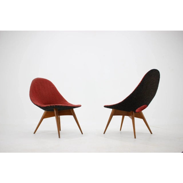 - Czechoslovakia - around 1960s - Original condition suitable for a new upholstery.