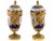 1880s French Sevres Style Blue Ormolu Porcelain Urns-Pair For Sale - Image 9 of 13