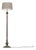 English Floor Lamp with Weathered Paint For Sale