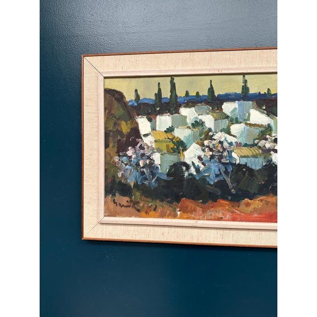 Tage Gavik, Almuñécar, Spain, 1960s, Oil on Canvas, Framed For Sale - Image 10 of 18