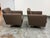 Dellarobbia Regis Swivel Lounge Armchairs, Pair For Sale In San Francisco - Image 6 of 12