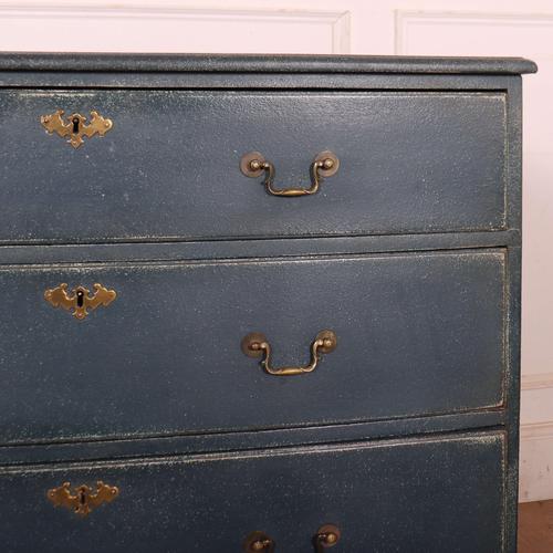 19th Century English Painted Chest of Drawers, 1890s For Sale - Image 5 of 10