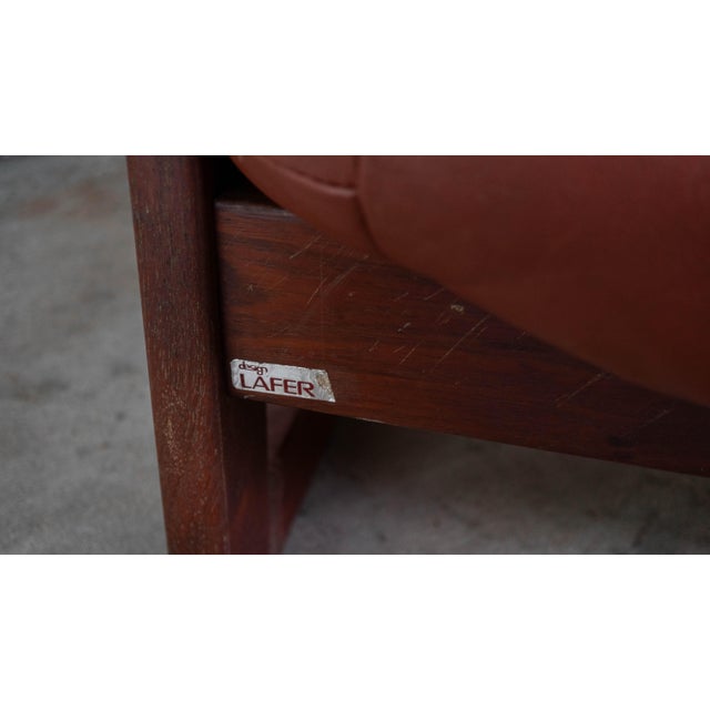 Vintage Percival Lafer Mp-163 Earth Chair & Ottoman For Sale - Image 18 of 18