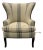 Williams Sonoma Chelsea Wingback Chair - Nailhead Trim, Retail $1500+, Priced to Sell For Sale