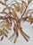 1970s Italian Wall Sconce in Gilded Metal with Leaves attributed to Banci, 1970s For Sale - Image 5 of 7
