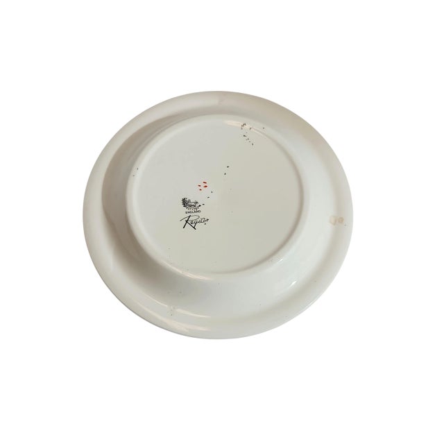 Mid-Century Modern 1950s MCM Rare Minton's Bass Ale Pub Ashtray Catchall For Sale - Image 3 of 4