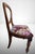 Victorian Mahogany Balloon Back Dining Chairs, Set of 4 – Floral Upholstery For Sale - Image 4 of 8