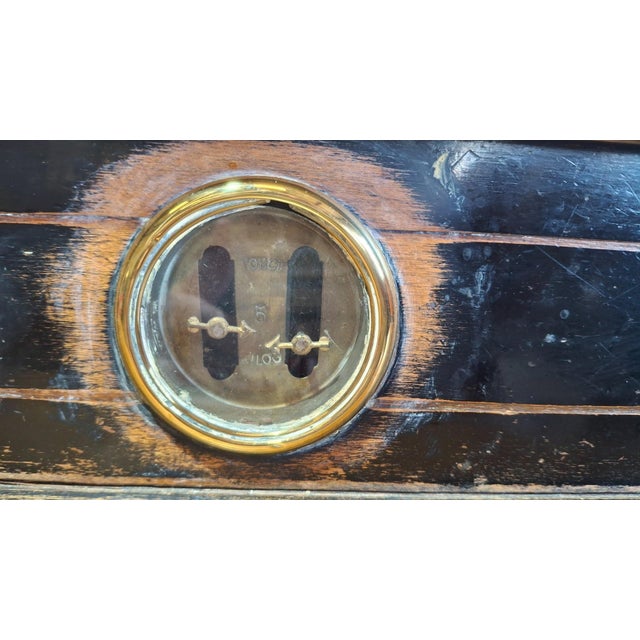 19th Century Napoleon III Trade Scale in Brass and Marble For Sale - Image 3 of 11