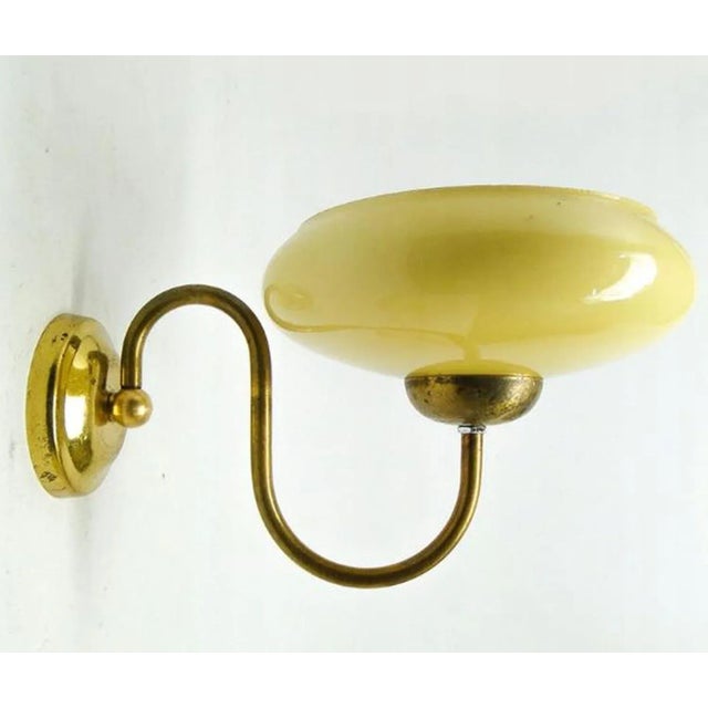 Art Deco Wall Lamp, Poland, 1950s For Sale - Image 6 of 6