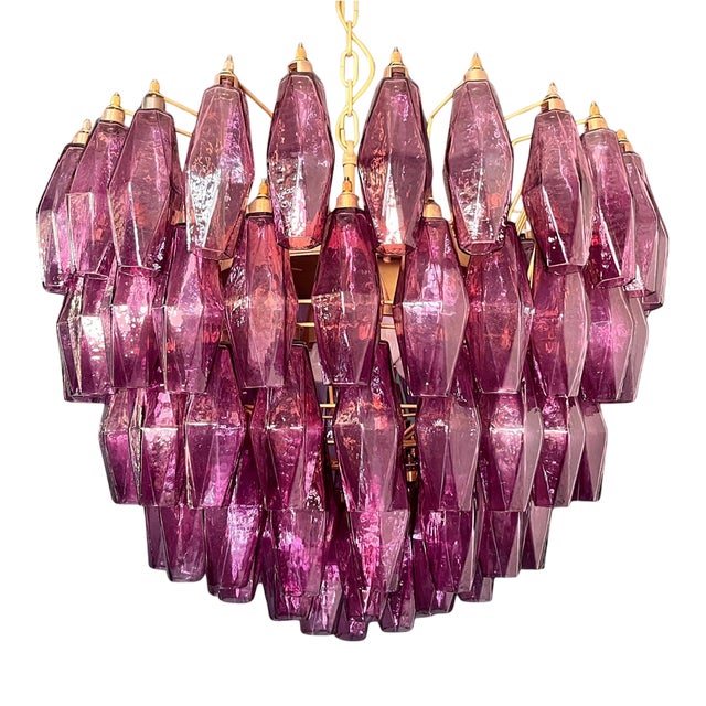 Murano Glass Chandelier, 1990 For Sale
