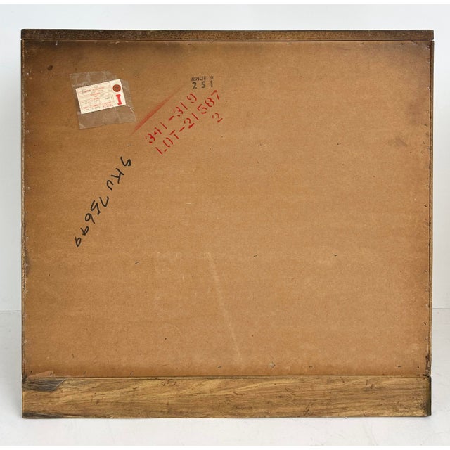 Benhardt Pecan Campaign Mid-Century Bachelor's Chests, a Pair For Sale - Image 13 of 15