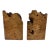 Vintage Burl Bookends - a Pair For Sale