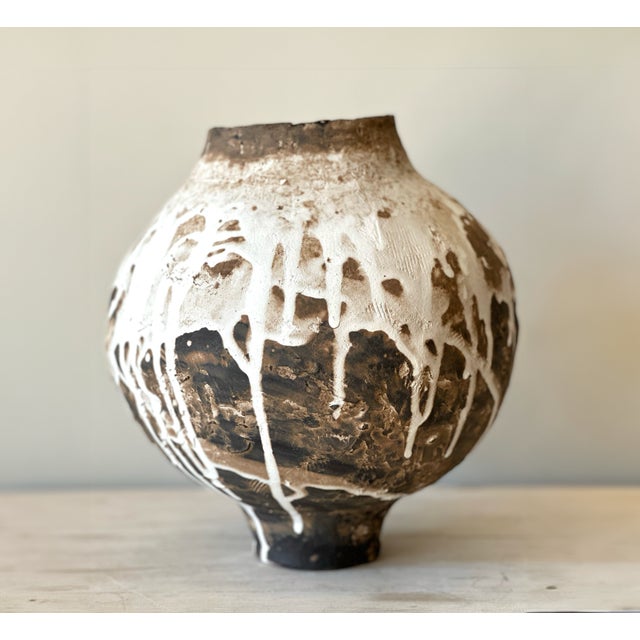 Moon Jar _ LLUVIA stoneware with glaze The moonjar is one of the oldest vessel forms in ceramic history — round,...