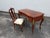 French French Italian Inlay and Bronze Accent Desk and Chair 6340 For Sale - Image 3 of 18