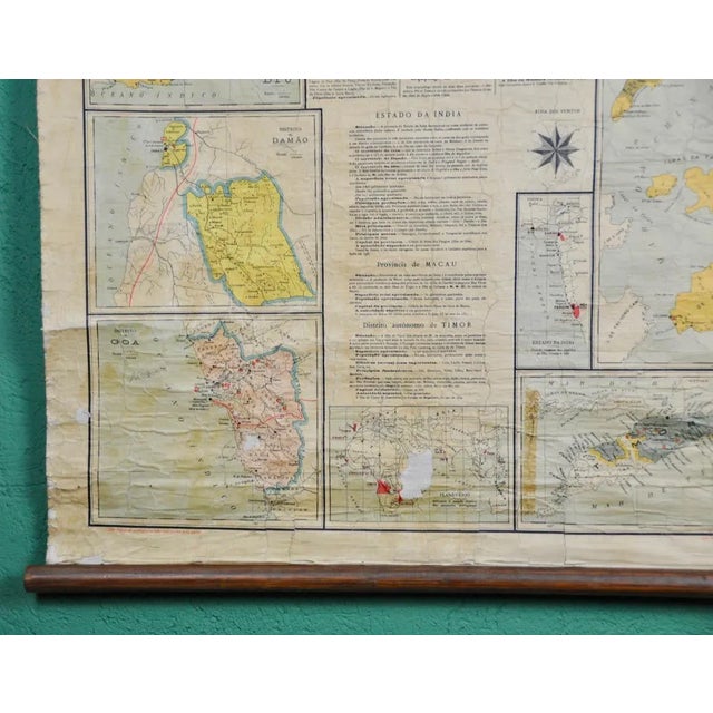 Map of Portugal and Overseas, 1960s For Sale - Image 10 of 16