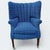This Antique Federal Barrel Back and newly Upholstered Armchair is a beautiful example of late 18th to early nineteenth-...