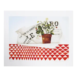 Strawberry Plant and Figaro, Mary Faulconer