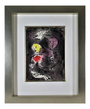 Marc Chagall, The Prophet Daniel With The Lions, 1956