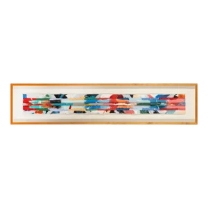 1980s Mixed Media Collage by Ken Anderson, "Stunner 104", Framed