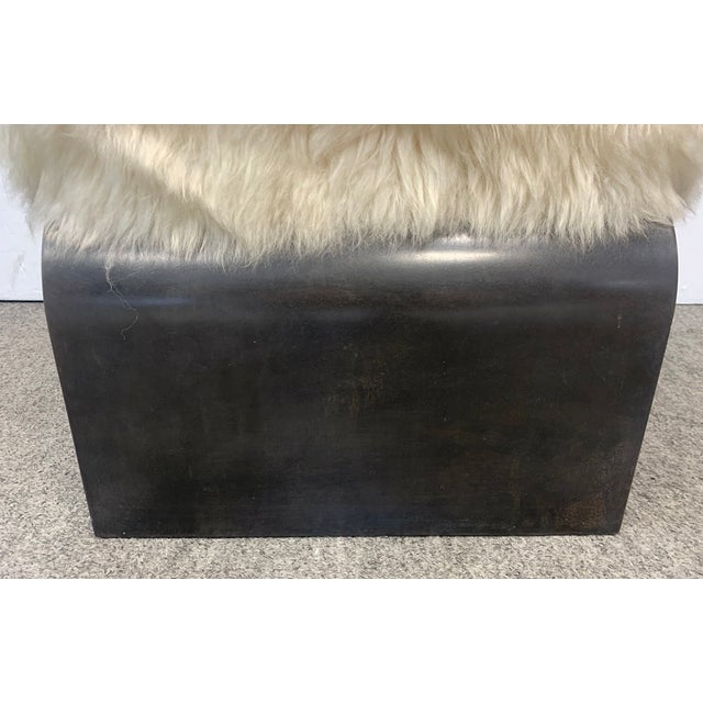 Ivory Diva Stool by Azadeh Shaldovsky For Sale - Image 8 of 10