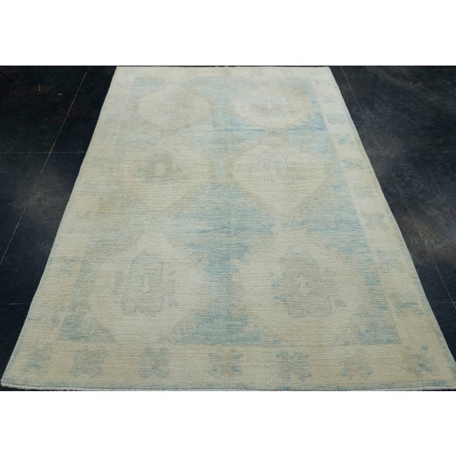 Turkish Oushak Rug 5' x 7'2" #17859 Explore a curated collection of hallway runners, wool rugs, and handmade masterpieces...