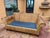 Vintage Palecek “Sweater Weave Studio” Loveseat by Katja featuring Palecek’s signature handwoven rattan craftsmanship and...