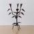 1930s Pair of French Iron Leaf Candlesticks For Sale - Image 11 of 14