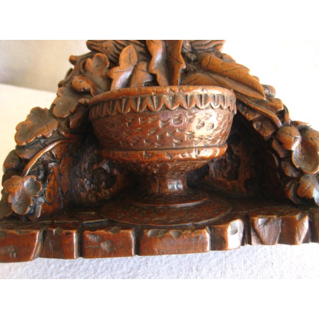Wood Mid 19th Century Black Forest Holy Water Cross For Sale - Image 7 of 12