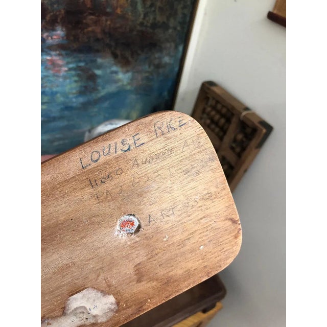 1970s Vintage Mid-Century Modern Stone Sculpture For Sale - Image 4 of 5