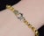 Vintage Italian Solid 18k Gold Rolo Link Stacking Chain Bracelet For Sale - Image 10 of 14