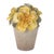 Farmhouse Sculpted Metal Flower Pot Taper Candle Holder (Set of 2) For Sale - Image 3 of 3