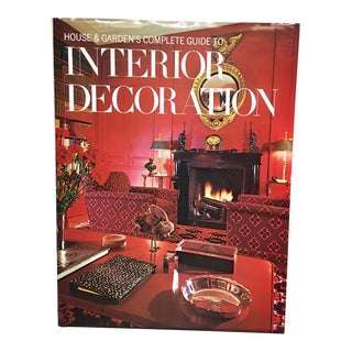 1970s House & Garden’s Complete Guide to Interior Decoration Hardcover Book For Sale