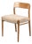 Vintage Side Chair by Niels Møller For Sale