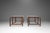 Introducing a rare set of two floating top accent tables designed by Henning Nørgaard for Komfort of Denmark that is as...