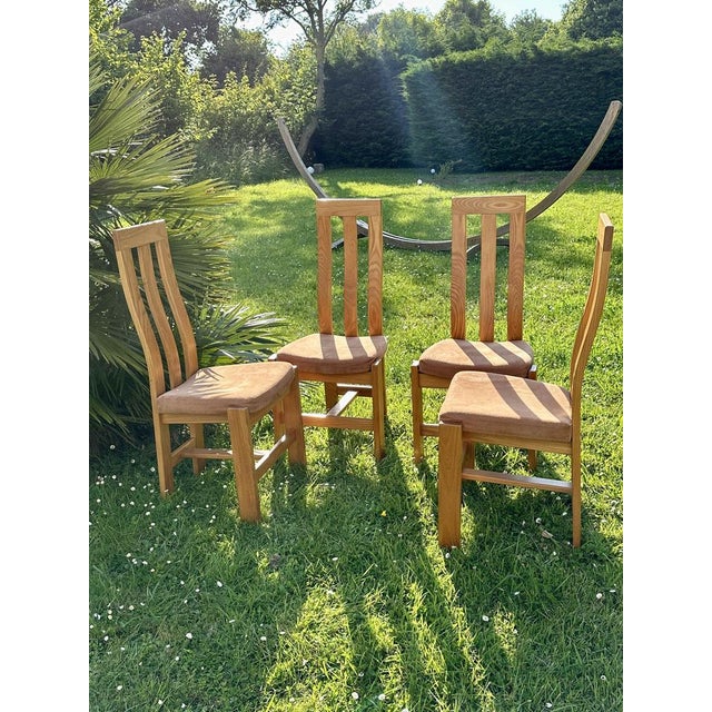 Dining Chairs from Maison Regain, 1970s, Set of 4 For Sale - Image 11 of 11