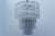 Cream Mid-Century Italian Murano Glass 4-Tier Tronchi Chandelier by Toni Zucherri for Venini, 1960 For Sale - Image 8 of 11