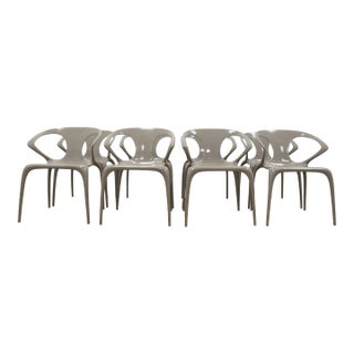 Roche Bobois Ava Dining Chairs (Set of 8) For Sale