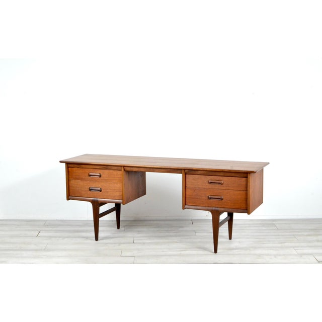 1960s Teak Desk attributed to John Herbert for A. Younger Ltd., 1960s For Sale - Image 5 of 10