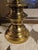Brass 1970s Stiffel Brass Tiered Candlestick Vintage Table Lamp For Sale - Image 8 of 10