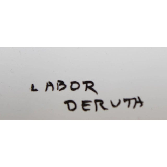 Ceramic Majolica Deruta Raffaellesco Decorative Ceramic Wall Plate 14'75 Inches For Sale - Image 7 of 11