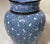 Blue Rare Antique 19th Century Enameled Middle Eastern Lidded Opium Pottery Jar Pot For Sale - Image 8 of 16